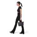 Noir - LANCEL Sac cabas zippé S Ninon