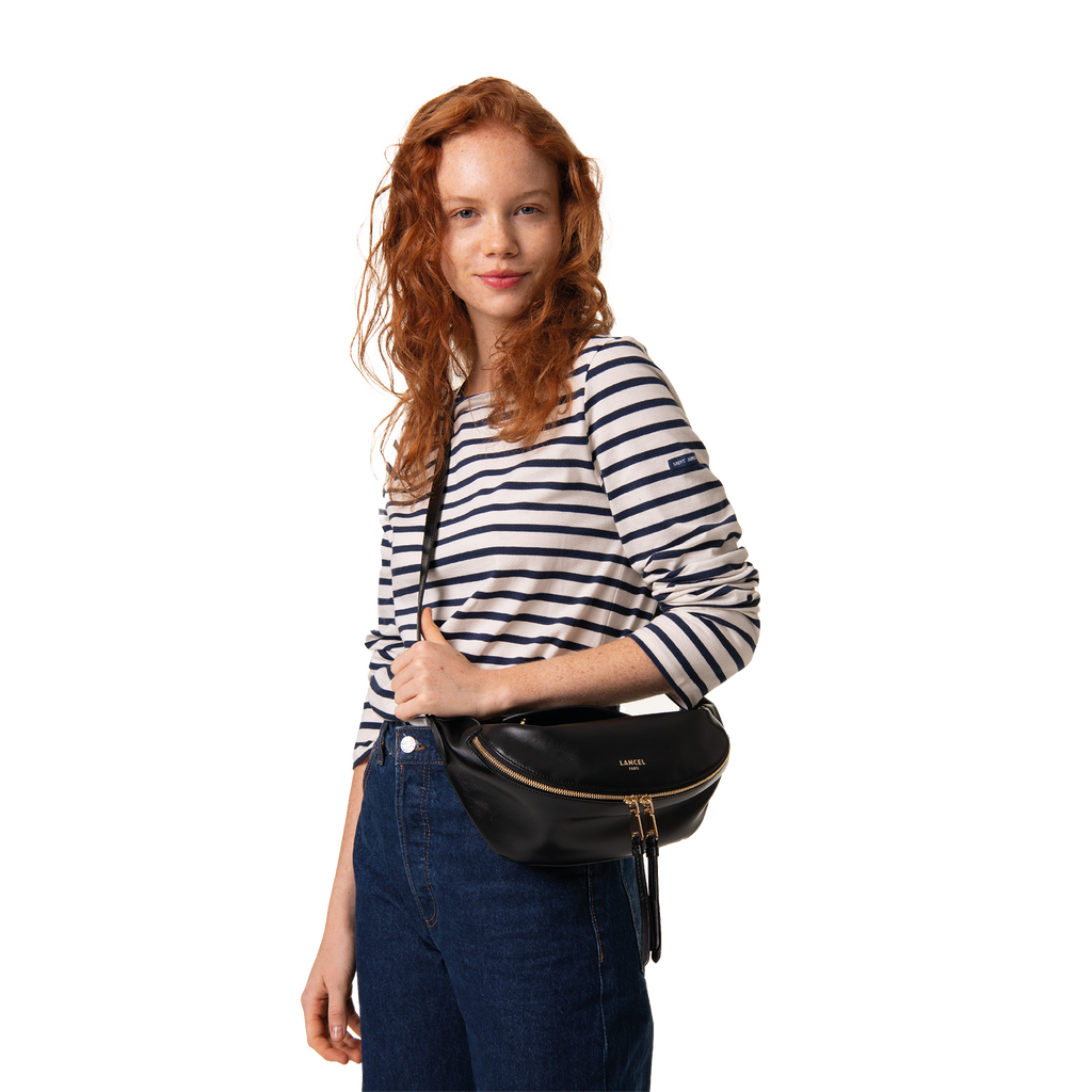 Noir - LANCEL Sac porté croisé S Origami