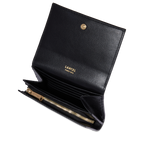 Noir - LANCEL Portefeuille compact à rabat Billie