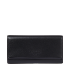 Noir - LANCEL Portefeuille long à rabat Billie