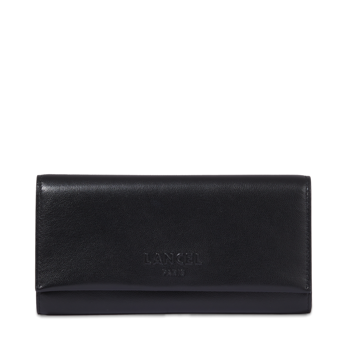 Noir - LANCEL Portefeuille long à rabat Billie