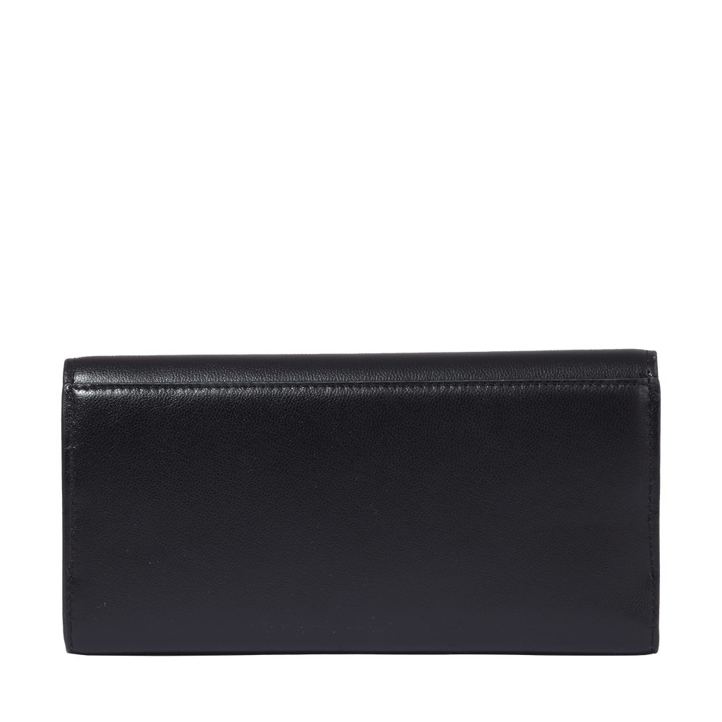 Noir - LANCEL Portefeuille long à rabat Billie