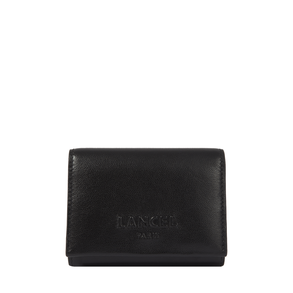 Noir - LANCEL Mini portefeuille à rabat Billie