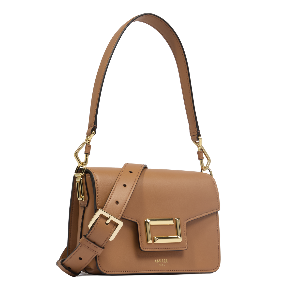 Camel - LANCEL Sac à rabat S Angèle