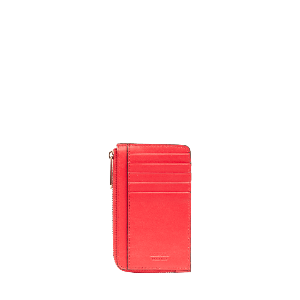 Rouge - LANCEL Porte-cartes zippé Angèle