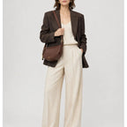 Noix de coco - LANCEL Sac demi-lune Faubourg