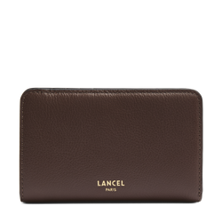 Noix de coco - LANCEL Portefeuille zippé rectangulaire