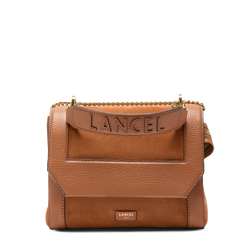 Camel - LANCEL Sac à rabat M