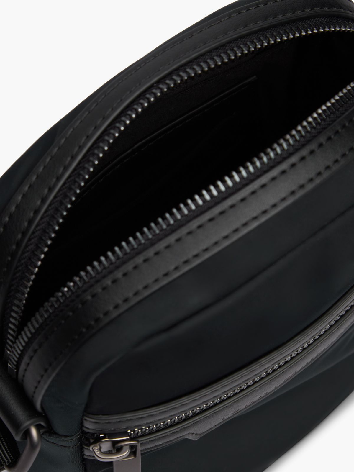 Noir - TOMMY HILFIGER Petit sac reporter en tissu