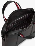 Noir - TOMMY HILFIGER Sacoche pour ordinateur en similicuir