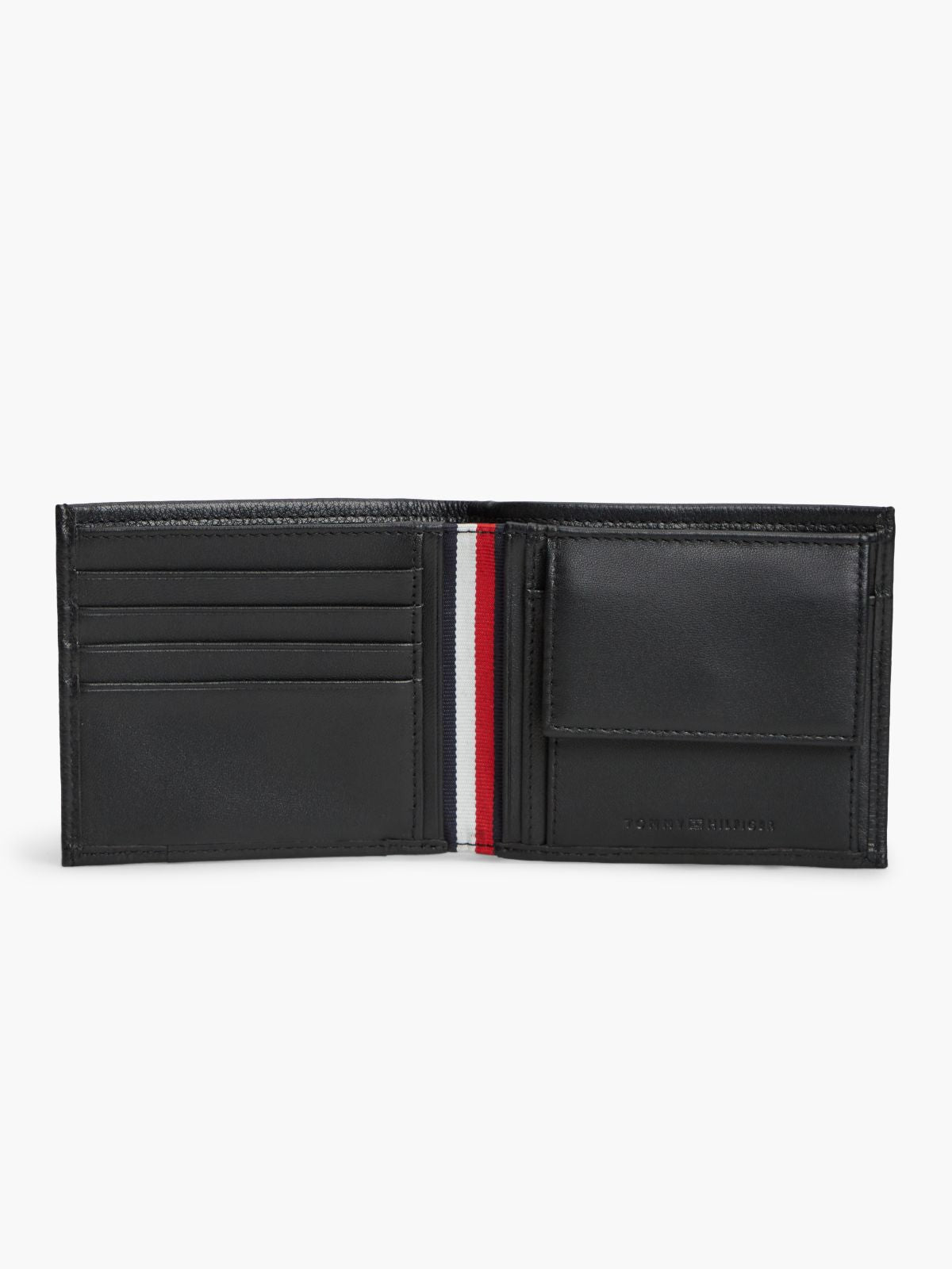 Noir - TOMMY HILFIGER Portefeuille TH Corporate avec porte-monnaie
