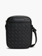 Noir - TOMMY HILFIGER Mini sac reporter TH Modern monogramme