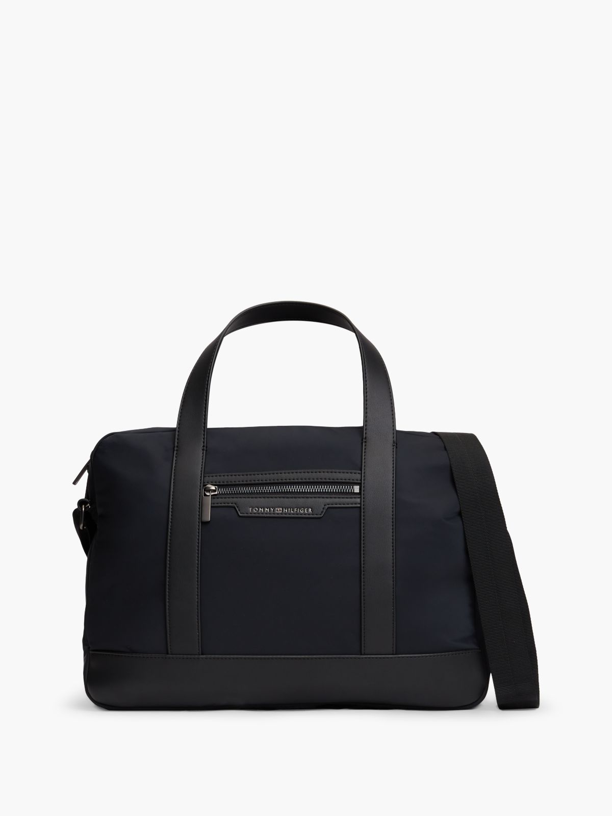 Noir - TOMMY HILFIGER Sac duffle en tissu recyclé
