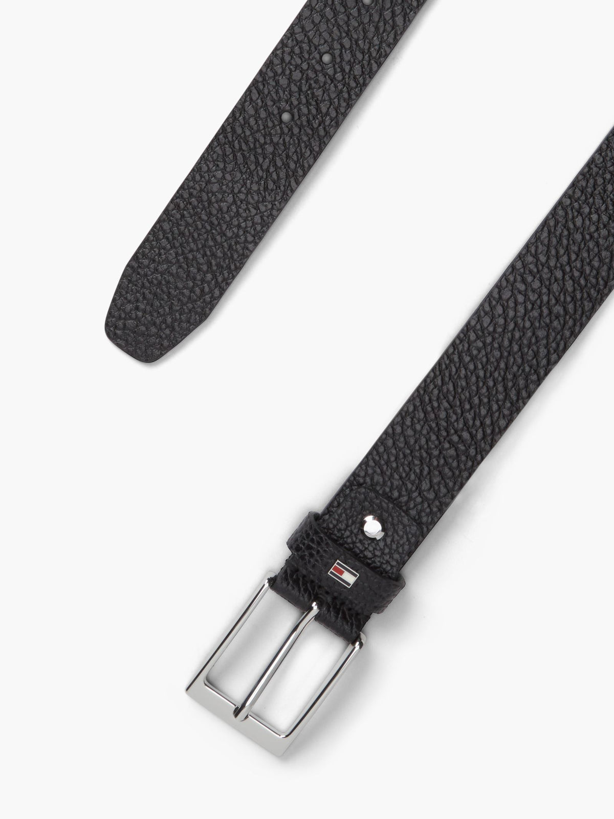 Noir - TOMMY HILFIGER Ceinture Layton Pebble