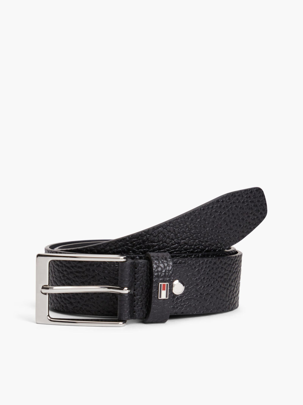 Noir - TOMMY HILFIGER Ceinture Layton Pebble