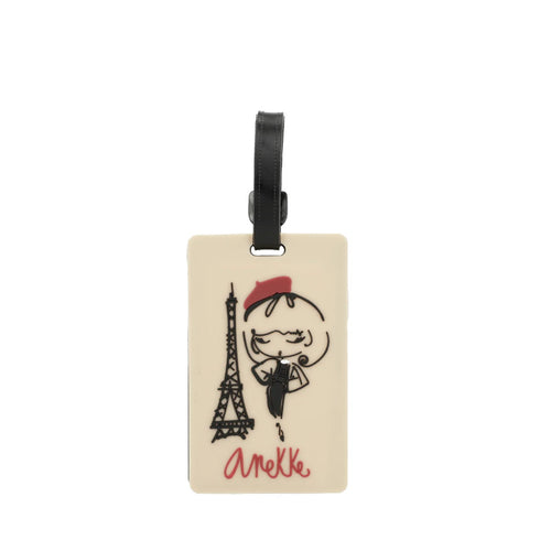 ANEKKE Étiquette de bagage Mademoiselle