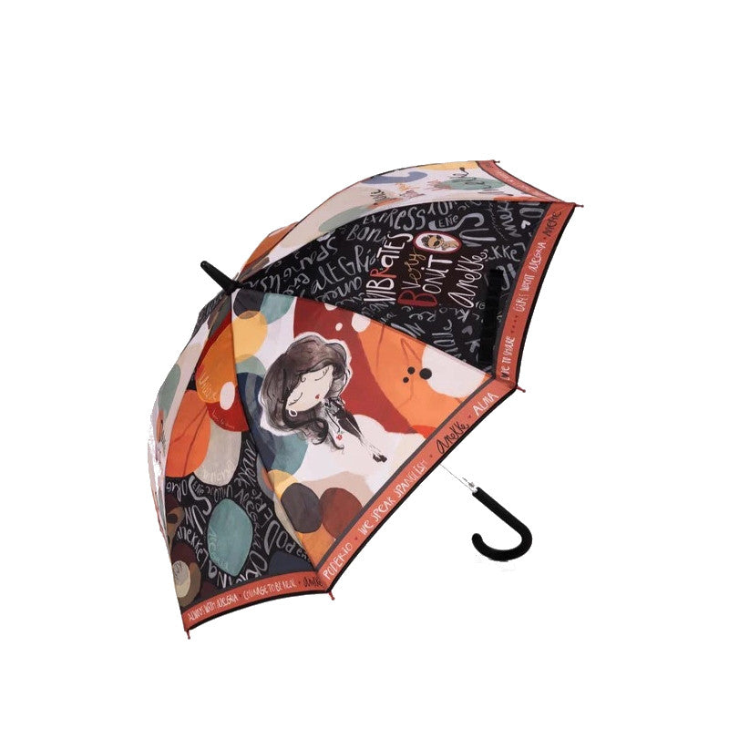 ANEKKE Parapluie canne Alma