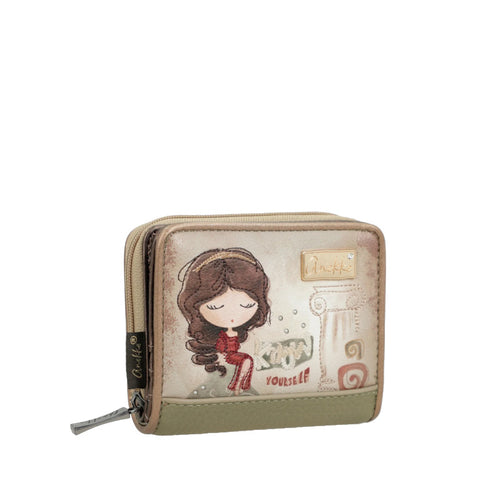 ANEKKE Petit porte-monnaie Muse RFID