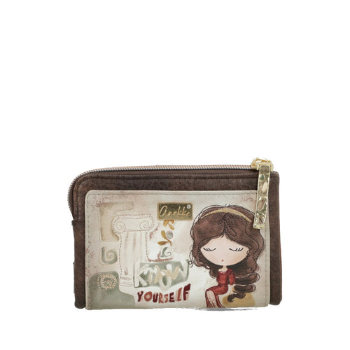 ANEKKE Porte-monnaie moyen souple Muse RFID