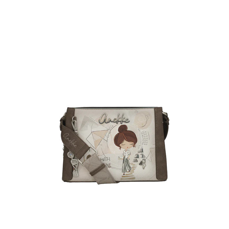ANEKKE Sac à bandoulière carré Sophia