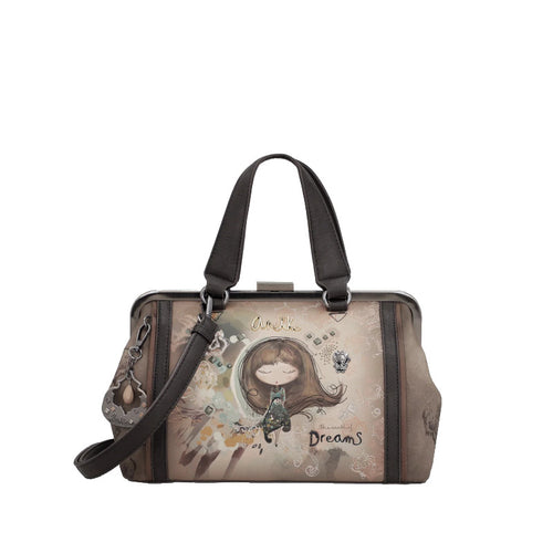ANEKKE Sac à main à cliquet Real