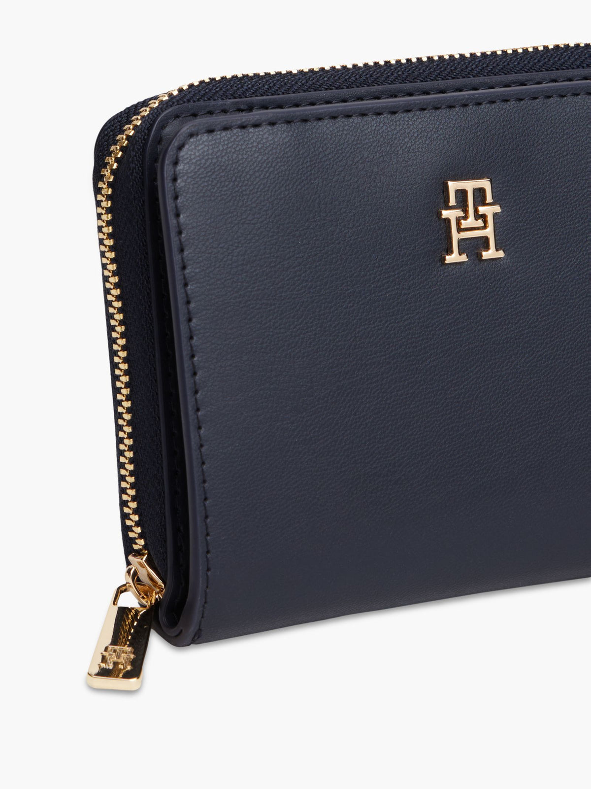 Bleu marine - TOMMY HILFIGER Portefeuille zippé à rabat Hilfiger Icon