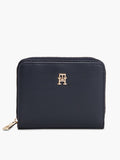 Bleu marine - TOMMY HILFIGER Portefeuille zippé à rabat Hilfiger Icon