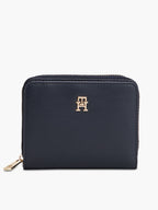 Bleu marine - TOMMY HILFIGER Portefeuille zippé à rabat Hilfiger Icon