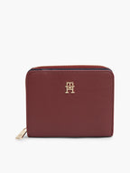 Bordeaux - TOMMY HILFIGER Portefeuille zippé à rabat Hilfiger Icon