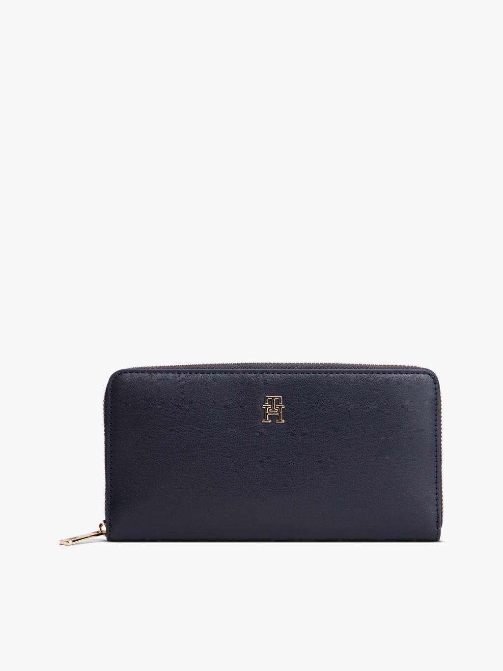 Bleu marine - TOMMY HILFIGER Grand portefeuille zippé Hilfiger Icon