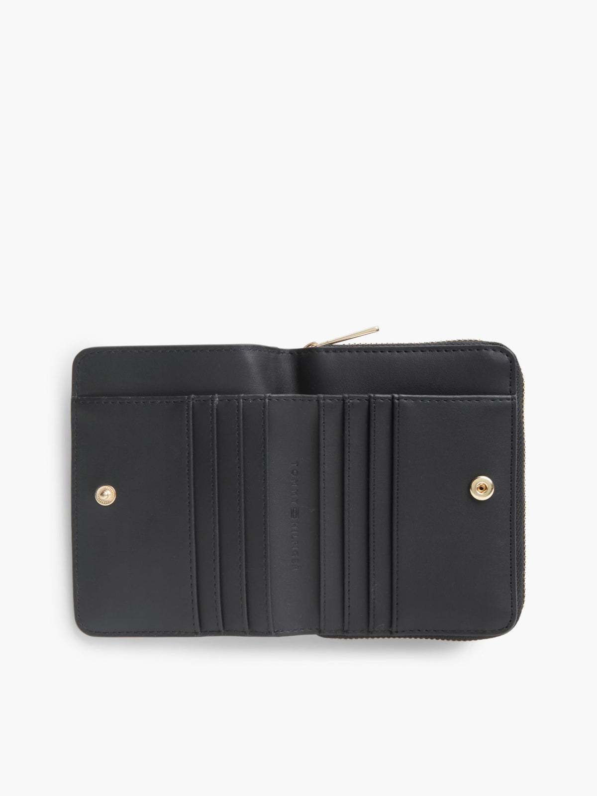 Noir - TOMMY HILFIGER Portefeuille zippé à rabat TH Modern