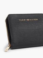 Noir - TOMMY HILFIGER Portefeuille zippé à rabat TH Modern