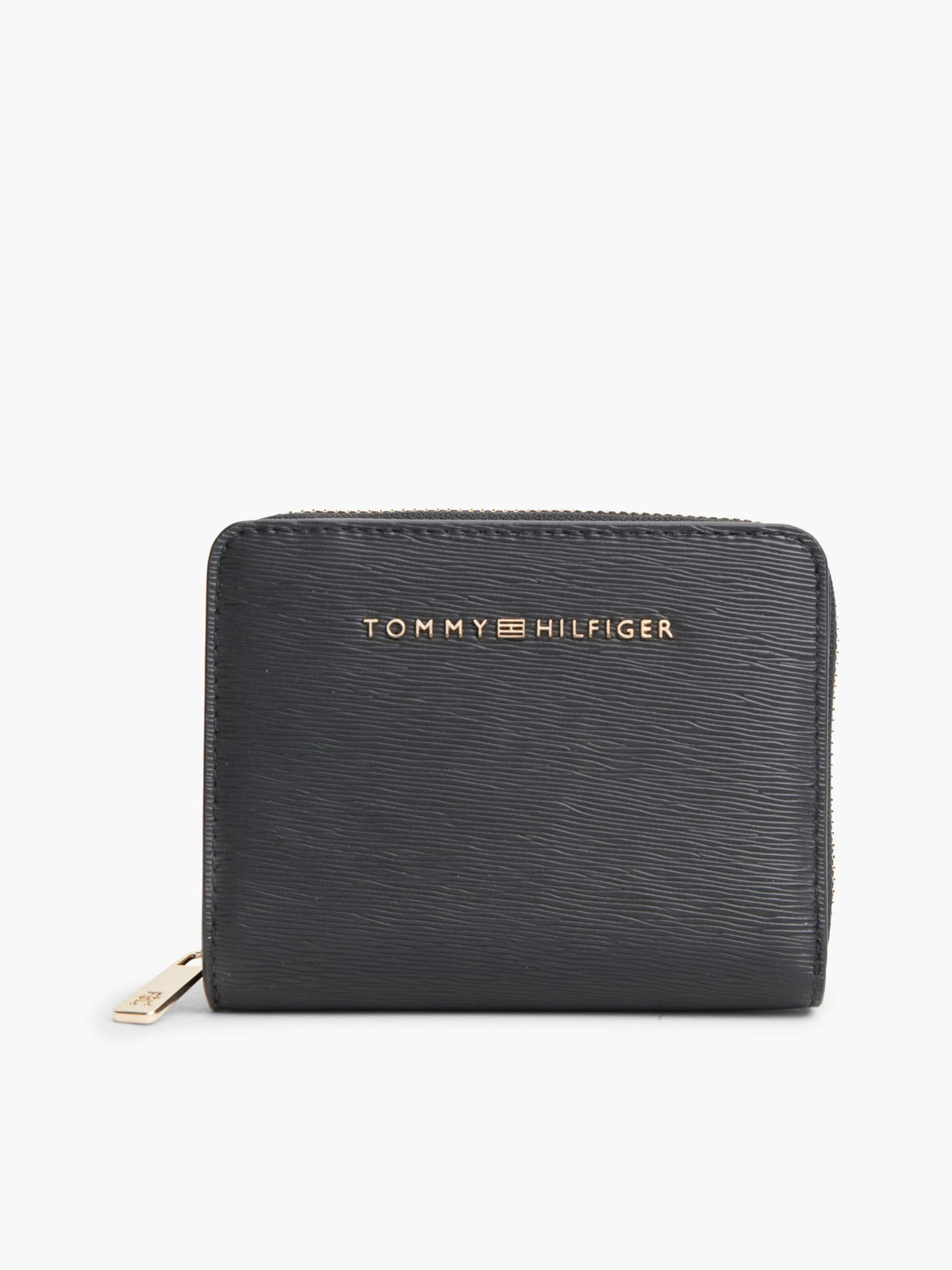 Noir - TOMMY HILFIGER Portefeuille zippé à rabat TH Modern