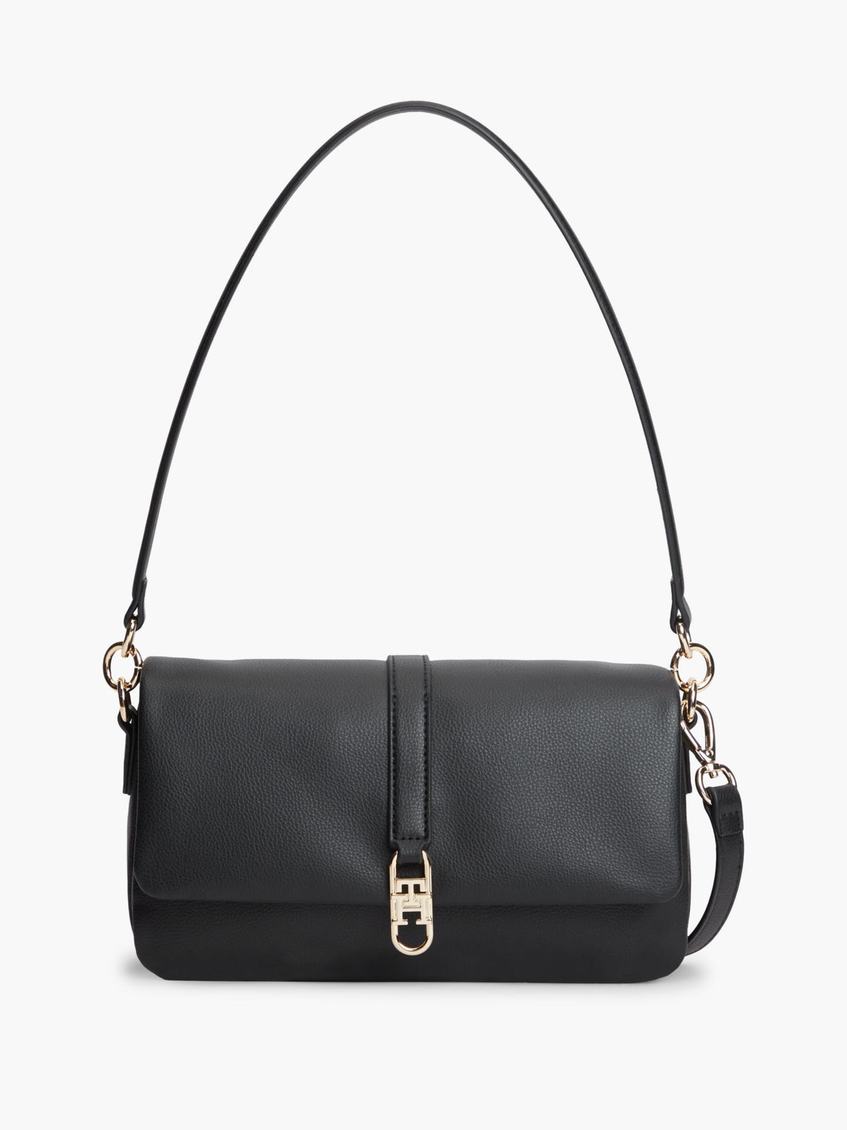 Noir - Tommy Hilfiger TH Libre Convertible Flap Crossover
