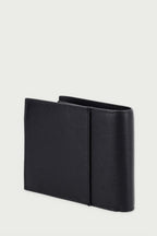 Noir - CALVIN KLEIN Portefeuille trois volets plaque Emblem
