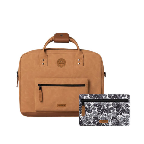 Cabaïa Sac ordinateur Moscou camel