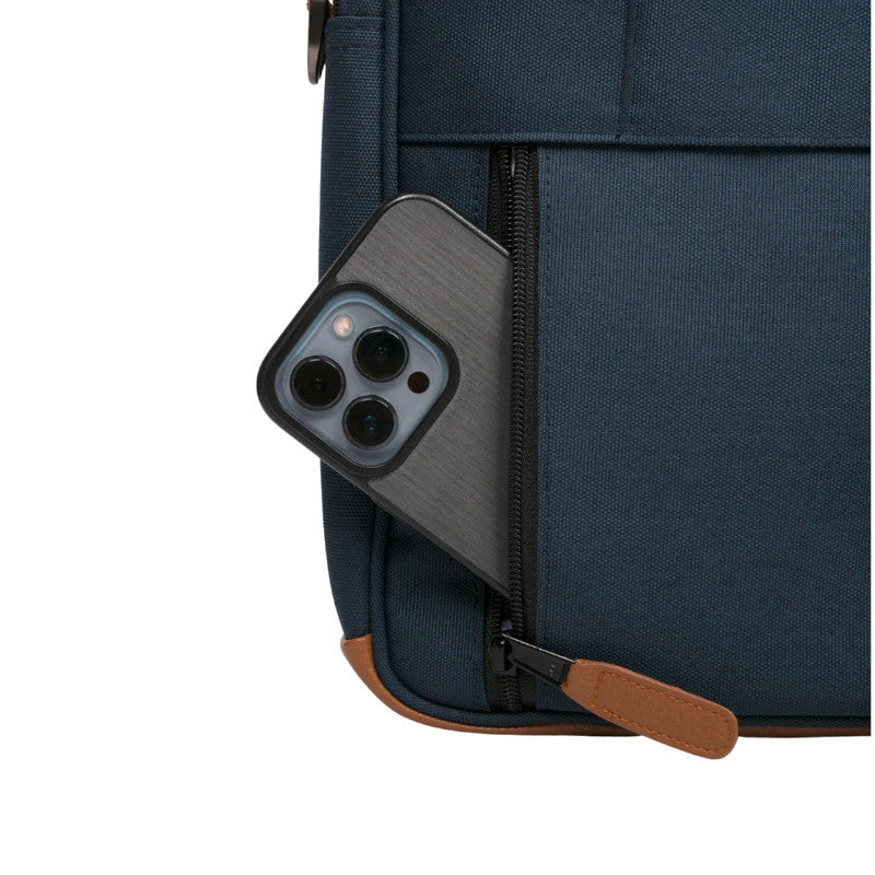 Cabaïa Sac ordinateur Chicago bleu marine