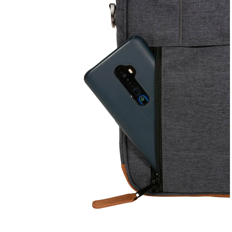 Cabaïa Sac ordinateur Londres gris