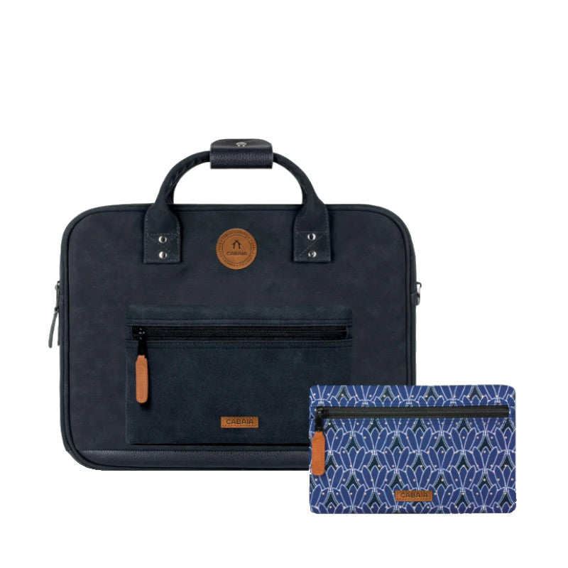 Cabaïa Sac ordinateur Zurich bleu