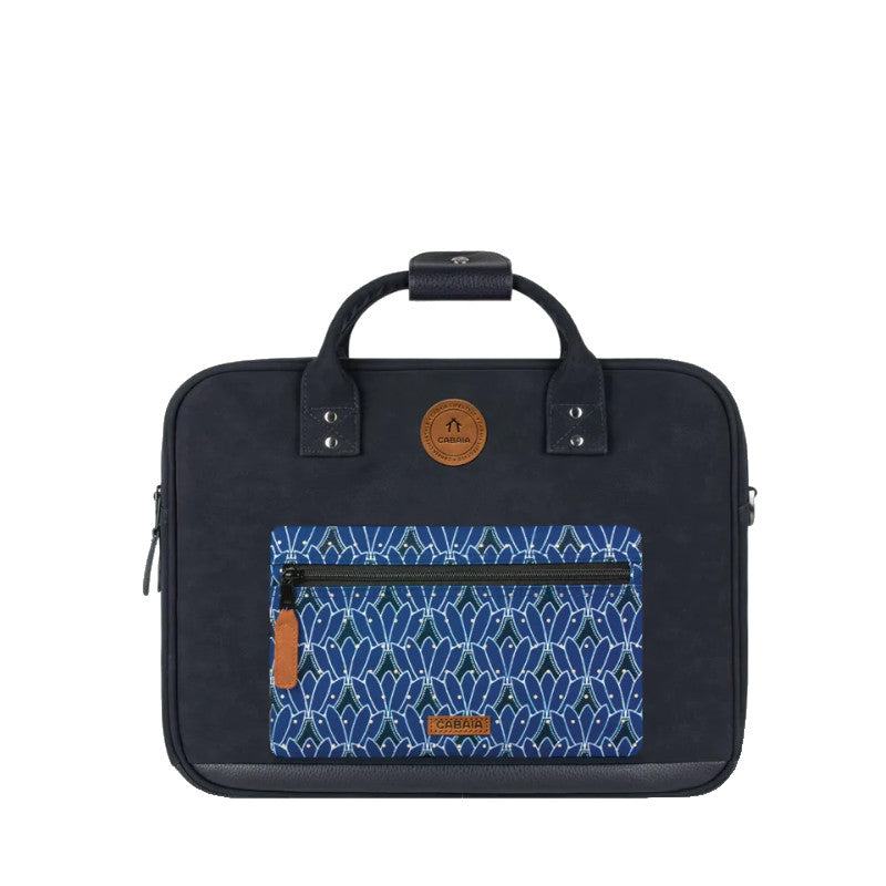 Cabaïa Sac ordinateur Zurich bleu