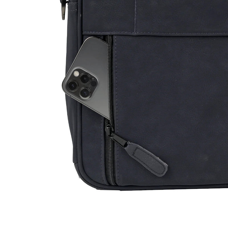 Cabaïa Sac ordinateur Zurich bleu