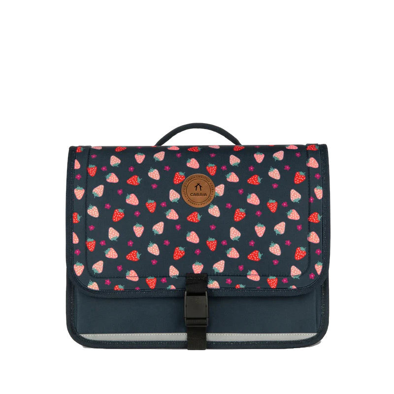 Cartable Cabaïa Discover Medium Plougastel, bleu marine, vue de face