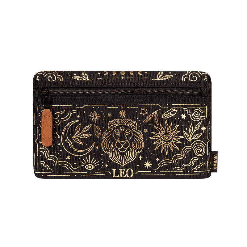 Pochette avant Cabaïa Medium Leo, vue de face