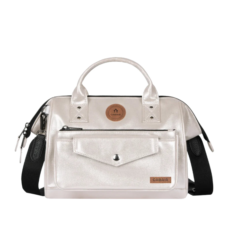 Sac bandoulière Crossbody Cabaïa Honolulu, doré, vue de face