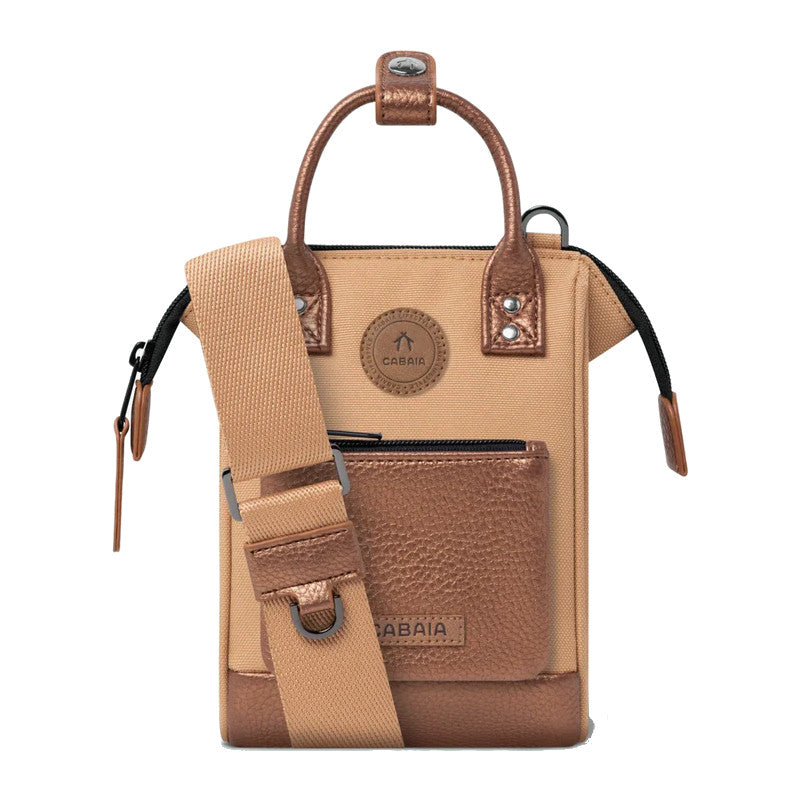 Nano Bag Cabaïa Launceston, camel, vue de face