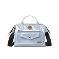 Sac bandoulière Crossbody Cabaïa Fidji, argenté, vue de face