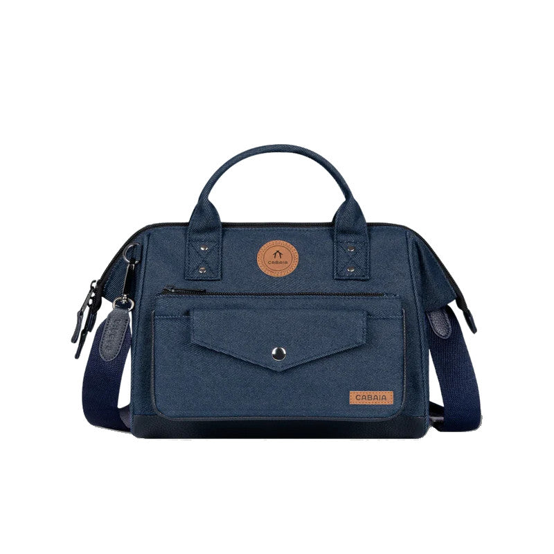 Sac bandoulière Crossbody Cabaïa Namur, bleu, vue de face