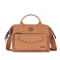 Sac bandoulière Crossbody Cabaïa Moscou, camel, vue de face