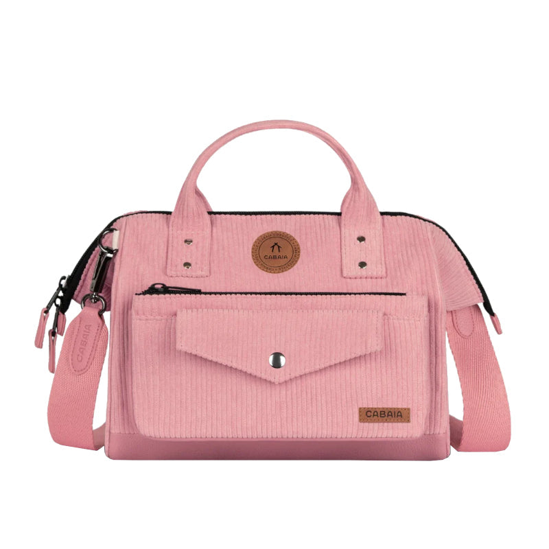 Sac bandoulière Crossbody Cabaïa Gold Coast, rose, vue de face
