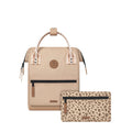 Sac à dos Cabaïa Adventurer Small Lobito, beige, vue de face